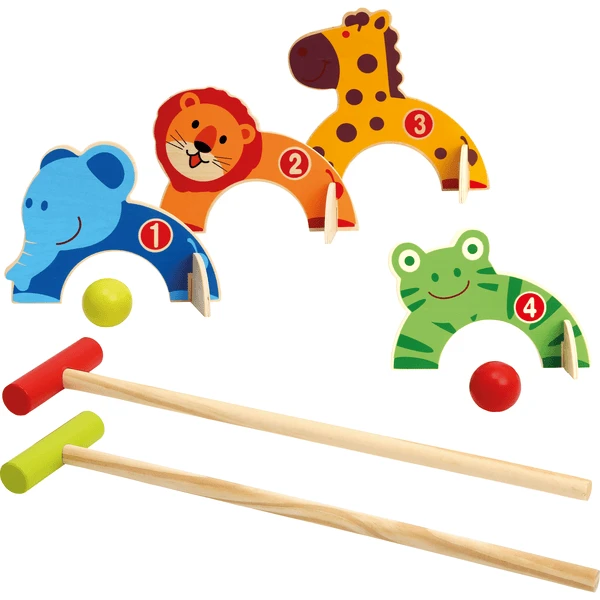 Bino Kinderset Rocket Van Hout, Dierentuin 2 Bino Kinderset Rocket Van Hout, Dierentuin - Afbeelding 2