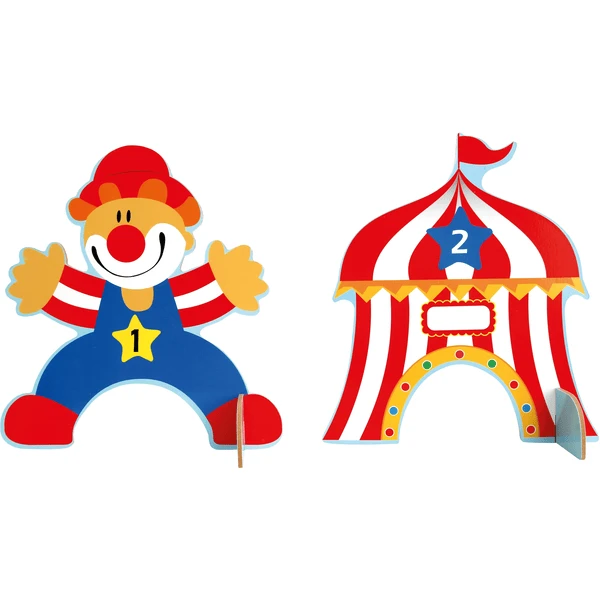 Bino Kinderspel K Rocket Set Van Hout, Circus 4 Bino Kinderspel K Rocket Set Van Hout, Circus - Afbeelding 4