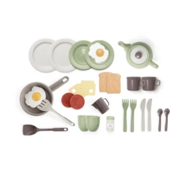 Dantoy Green Tuin Ontbijt Set 8 Dantoy Green Tuin Ontbijt Set -Buitenspeelgoed dantoy green tuin ontbijt set a332343 3