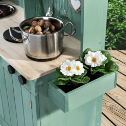 MUDDY BUDDY Buitenspeelkeuken "Explorer" Saliegroen -Buitenspeelgoed muddy buddy buitenspeelkeuken explorer saliegroen a412341 2