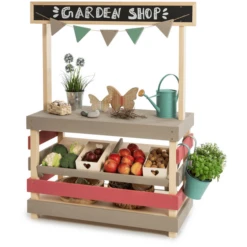 MUDDY BUDDY Speelgoedwinkel Voor Buiten "Garden Friend" Naturel-warmgrijs-mauve-roze 8 MUDDY BUDDY Speelgoedwinkel Voor Buiten "Garden Friend" Naturel-warmgrijs-mauve-roze -Buitenspeelgoed muddy buddy speelgoedwinkel voor buiten garden friend naturel warmgrijs mauve roze a412369 3