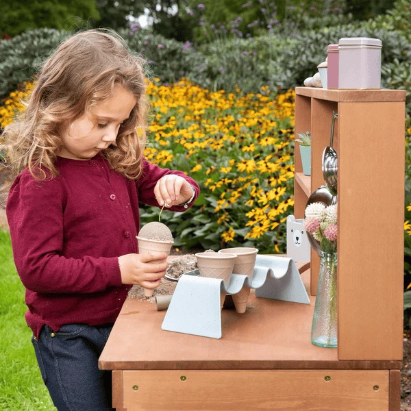 MUDDY BUDDY Speelkeuken Voor Buiten "Mud Starter" Cacaobruin 3 MUDDY BUDDY Speelkeuken Voor Buiten "Mud Starter" Cacaobruin - Afbeelding 3