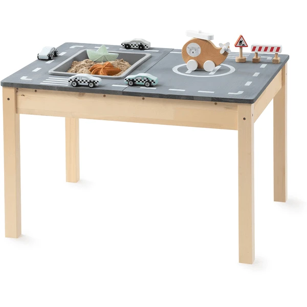 MUDDY BUDDY Speeltafel Voor Buiten "Race Runner " Naturel Lavagrijs 1 MUDDY BUDDY Speeltafel Voor Buiten "Race Runner " Naturel Lavagrijs