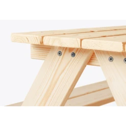 PINOLINO Kinder Picknicktafel Nicki Voor 4 -Buitenspeelgoed pinolino kinder picknicktafel nicki voor 4 a046749 2