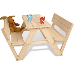 PINOLINO Kinder Picknicktafel Nicki Voor 4 Met Rugleuning 6 PINOLINO Kinder Picknicktafel Nicki Voor 4 Met Rugleuning -Buitenspeelgoed pinolino kinder picknicktafel nicki voor 4 met rugleuning a047905 2