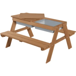 Roba Kinder Picknicktafel Met Speelbak Outdoor Deluxe -Buitenspeelgoed roba kinder picknicktafel met speelbak outdoor deluxe a271024 3