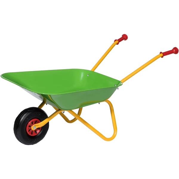 ROLLY TOYS Rolly Metalen Kruiwagen, Groen 271801 2 ROLLY TOYS Rolly Metalen Kruiwagen, Groen 271801 - Afbeelding 2