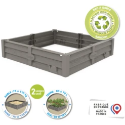 Smoby 2-in-1 Square Garden Zandbak En Plantenbed 8 Smoby 2-in-1 Square Garden Zandbak En Plantenbed -Buitenspeelgoed smoby 2 in 1 square garden zandbak en plantenbed a383804 3