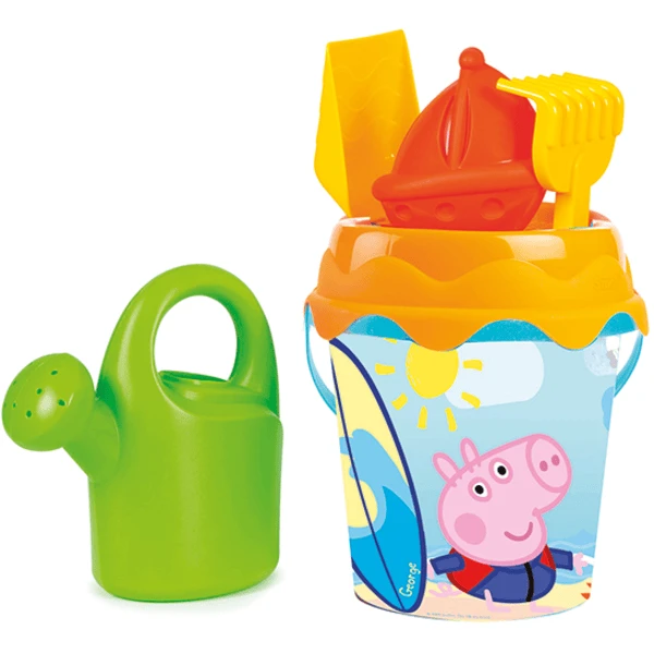 Smoby Peppa Sand Emmerset Met Gieter 1 Smoby Peppa Sand Emmerset Met Gieter